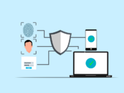 Continuous Security Testing and Automated Vulnerability Scanning cybersecurity, security, authentication, fingerprint, facial recognition, face scan, password, login, shield, protection, data security, network security, mobile security, technology, digital security, online security, access control, privacy, data protection, internet security, secure access, cartoon