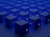 Running an Oracle or Indexing Service for Blockchain Projects a group of blue cubes with numbers on them