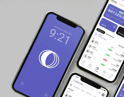 Affiliate Marketing for Crypto Exchanges and Services A group of cell phones sitting next to each other